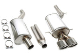 Audi A4-RS4 8D-B5 2000- 2002 Rostfritt Sportavgassystem Catback TA Technix
