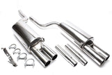 Audi A6 Quattro Sedan, A6 Quattro Avant A6 Quattro, Typ 4B, / A6 Quattro Avant, Typ 4B 1997-2005 Rostfritt Sportavgassystem Catback TA Technix