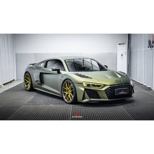 Motorhuv i carbon från AE Design för Audi R8 4S Gen 2 2016–2023