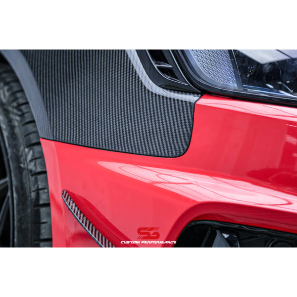 AE Design Främre skärmar i carbon för Audi RS4 Facelift B9.5 – bild 6