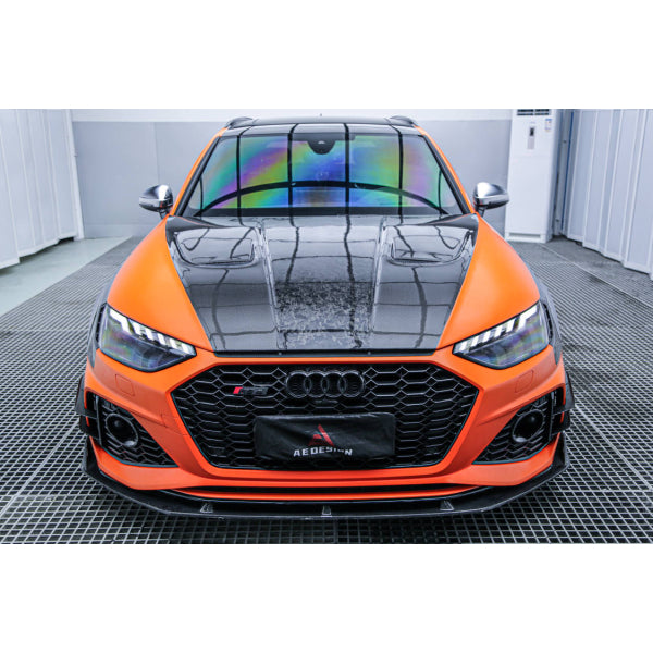 Aerodynamiskt paket i carbon för Audi RS4 B9.5 Facelift