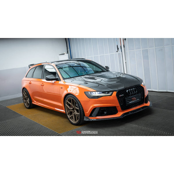 AE Design Frontläpp i pre-preg carbon för Audi RS6 C7.5 – bild 4