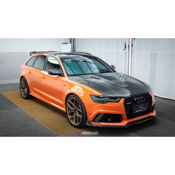 AE Design Frontläpp i pre-preg carbon för Audi RS6 C7.5 – bild 5