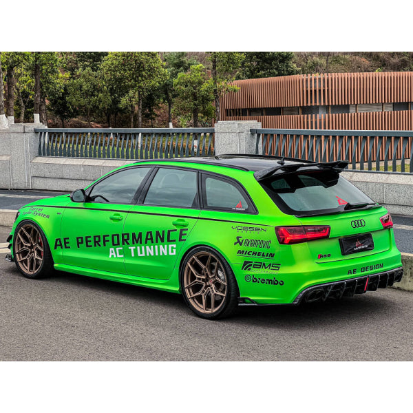 AE Design Övre bakspoiler för bagageluckan i pre-preg carbon för Audi RS6 C7 / C7.5 – bild 6