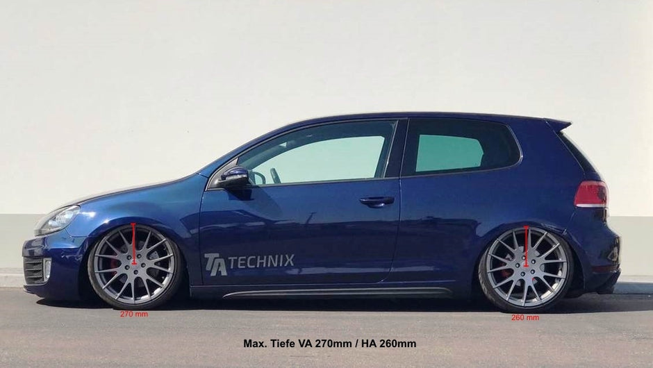 Audi / Seat / Skoda / VW A3 / Leon / Octavia / Superb / Beetle / Golf / Jetta / Passat / Scirocco / Touran 2003+ Coilovers Deep TA Technix – bild 5
