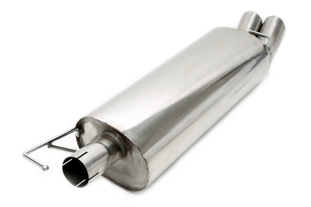 Audi /Seat / VW A3, Leon, Golf IV A3 Typ 8L, / Leon, Typ 1M, / Golf IV, Typ 1J 1996-2005 Bakre ljuddämpare med 2x76mm DTM-Utblås TA Technix
