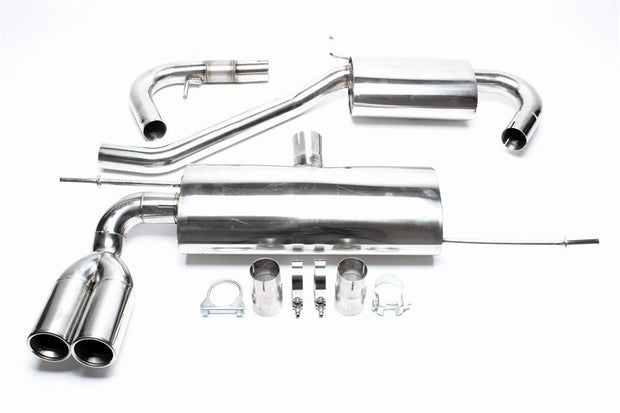 Audi / VW A3, Golf V, Golf Plus A3, Typ 8P, / Golf V, Typ 1K, / Golf Plus, Typ 1KP 2003-2013 Rostfritt Sportavgassystem Catback TA Technix