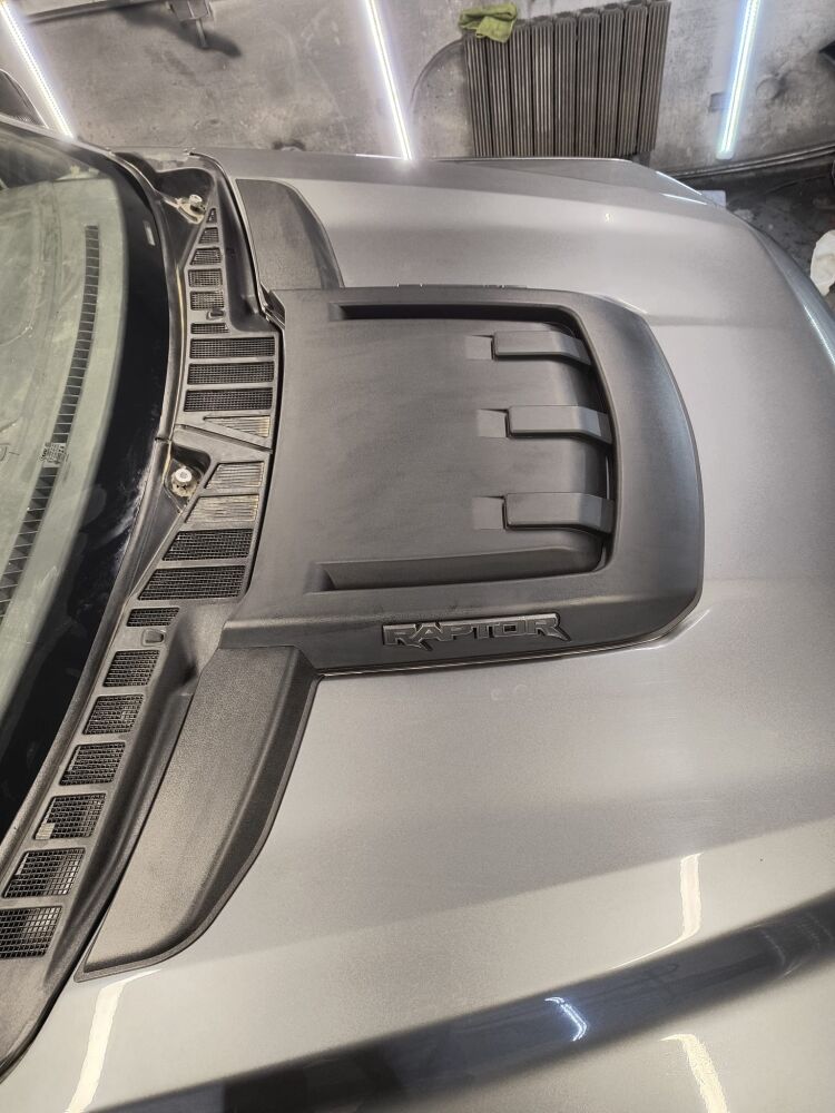 Hood Scoop – Raptor Style – Matte Black (F150 21-23) (12)