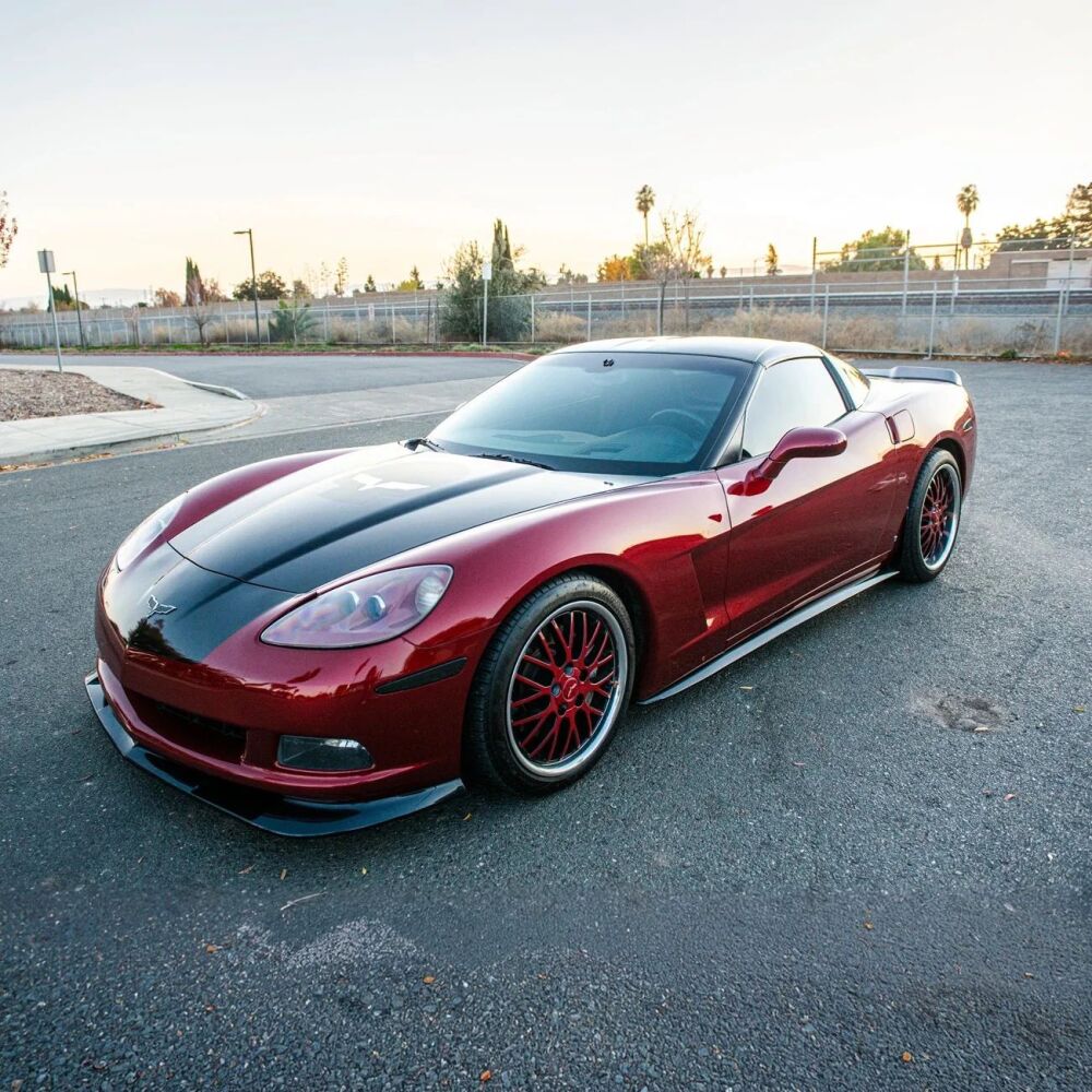 Side Skirts – ZR1 Style – Gloss Black (CORVETTE C6 05-13) (3)