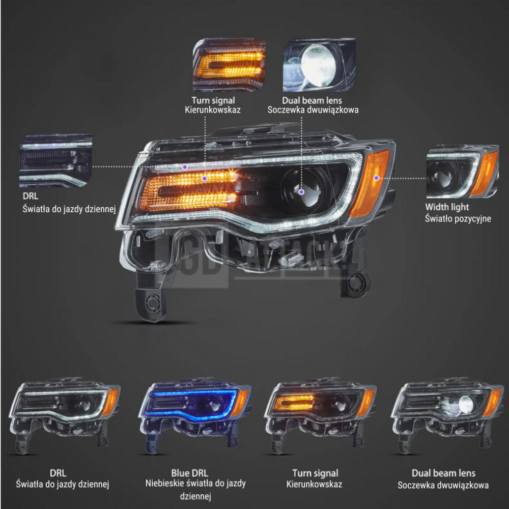Full LED Clear Headlights (12)