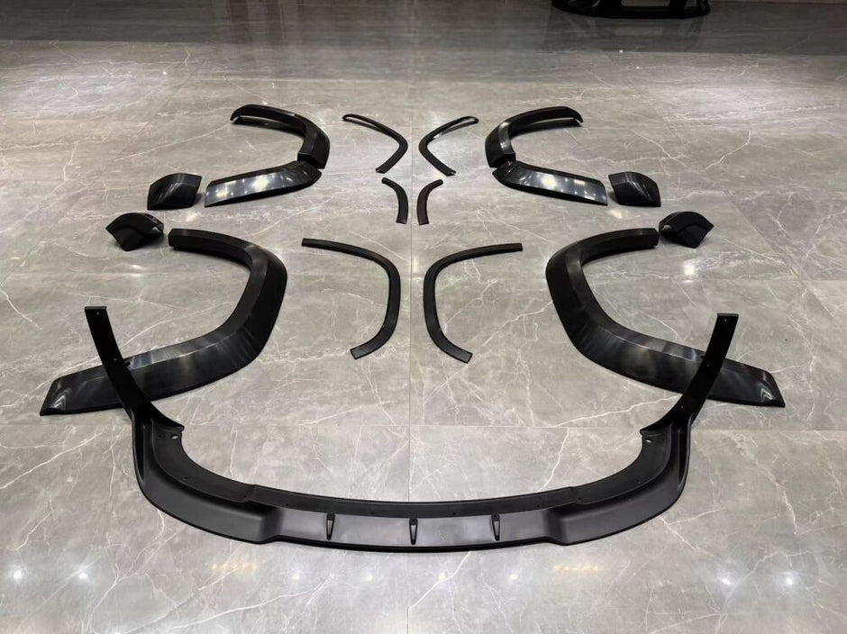Widebody Fender Flares Set + Splitter (GRAND CHEROKEE 2014-2021 TRACKHAWK) (13)