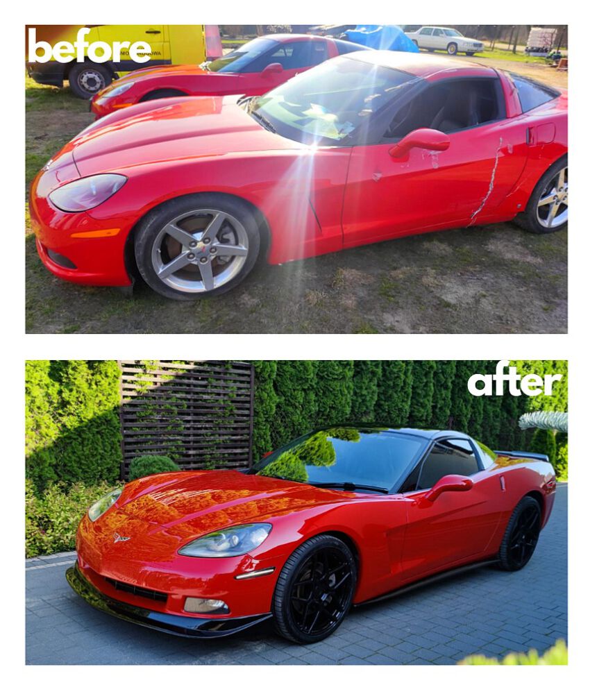 APR Style Chin Spoiler (CORVETTE 05-13 C6 Base) (9)