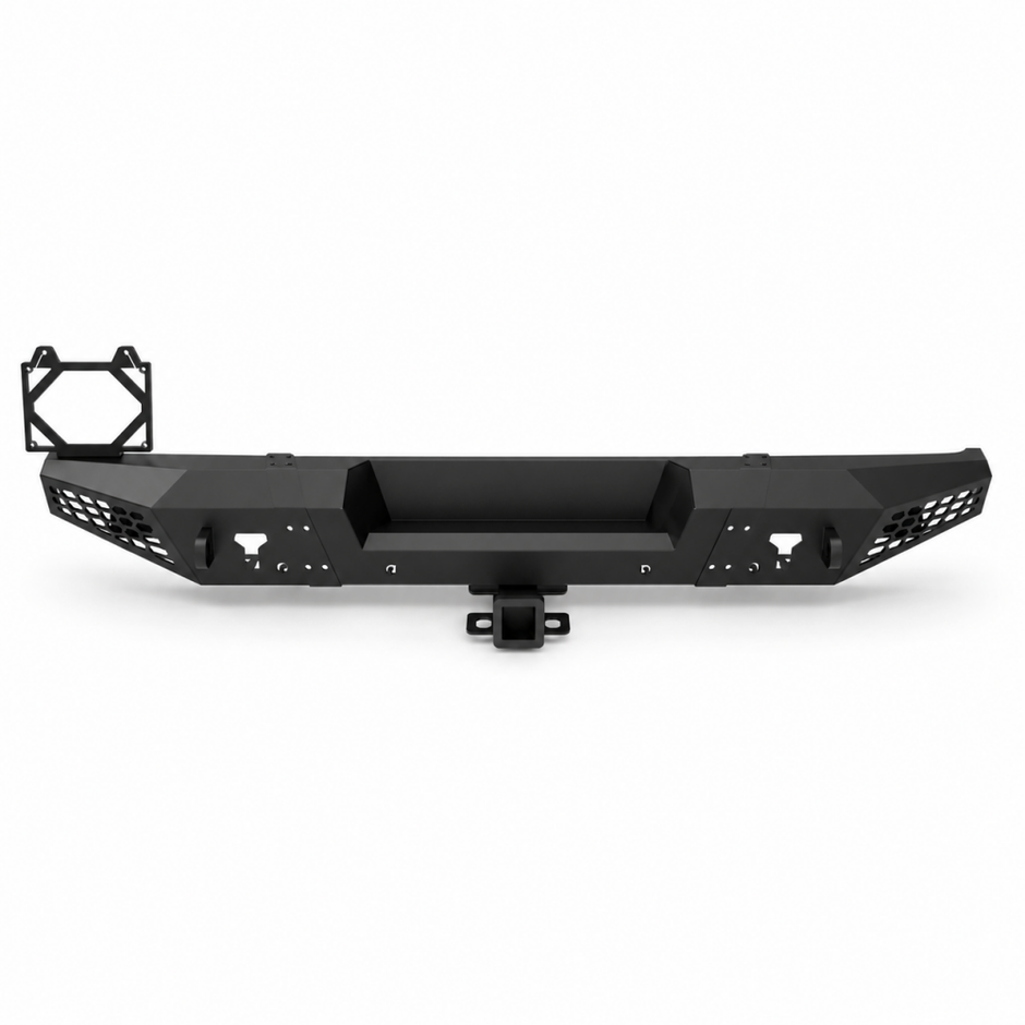 Rear Bumper – Off-Road Alaska – D-Rings & License Plate Bracket (WRANGLER JL 18-26) (2)