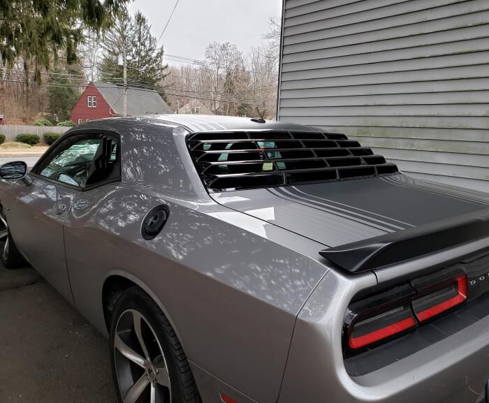 Rear Window Louvers (5)