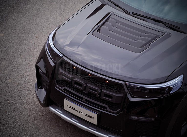 RAPTOR Style Aluminum Hood (EXPLORER 20-23) (7)
