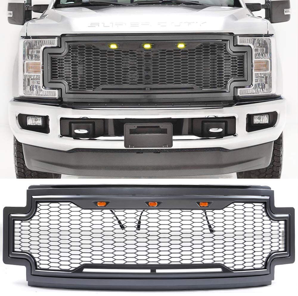 Upper Grille with LED (F-250/F-350 Super Duty 17-19) (3)