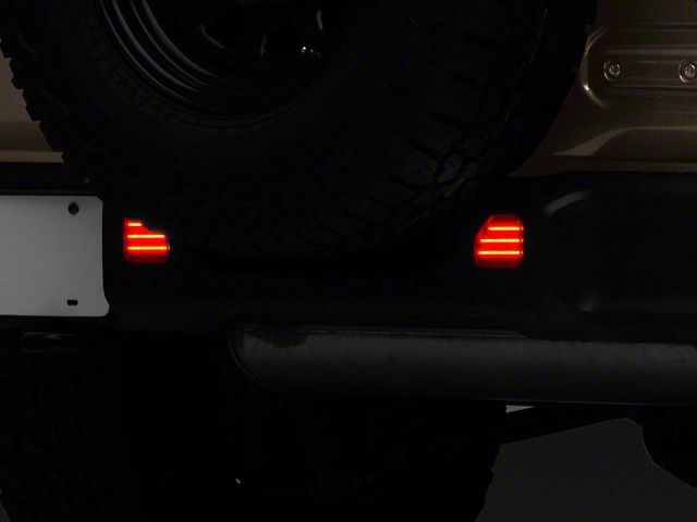 LED Rear Bumper Marker Lights (WRANGLER JL 18-26) (5)