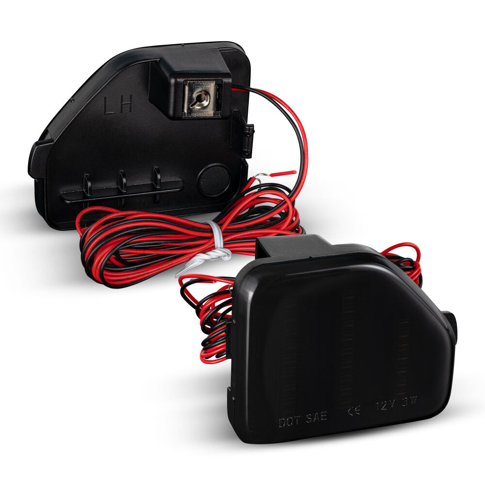 LED Rear Bumper Marker Lights (WRANGLER JL 18-26) (3)