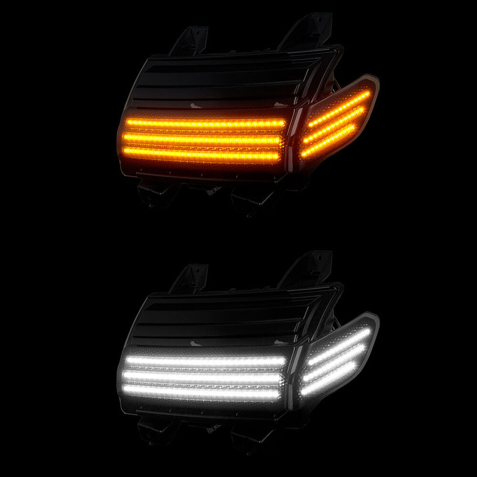 V2 Smoked LED Turn Signals + DRL + Side Markers (WRANGLER JL 18-26) (4)