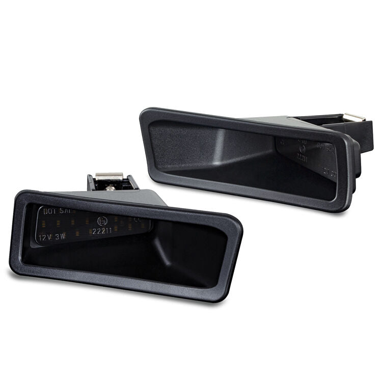 LED Smoked License Plate Light (6)