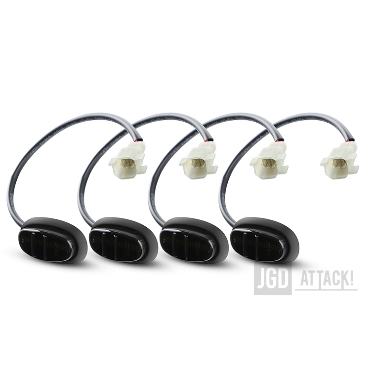 LED Front & Rear Bumper Side Markers (F150 15-23) (4)