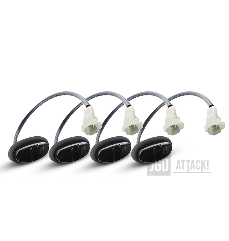 LED Front & Rear Bumper Side Markers (F150 15-23) (5)