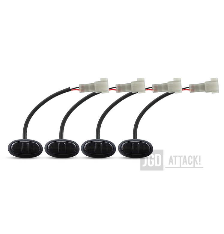 LED Front & Rear Bumper Side Markers (F150 15-23) (6)