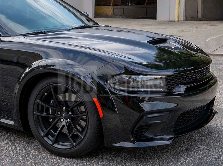 Body Kit – Hellcat 2020+ Style – Front & Rear Bumper, Widebody, Diffuser, Side Skirts (CHARGER (11)