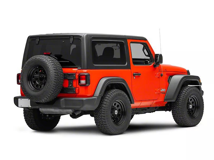 Tailgate Reinforcement and Oversize Spare Tire Carrier (4)