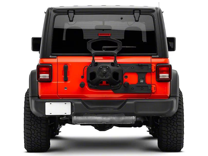 Tailgate Reinforcement and Oversize Spare Tire Carrier (5)
