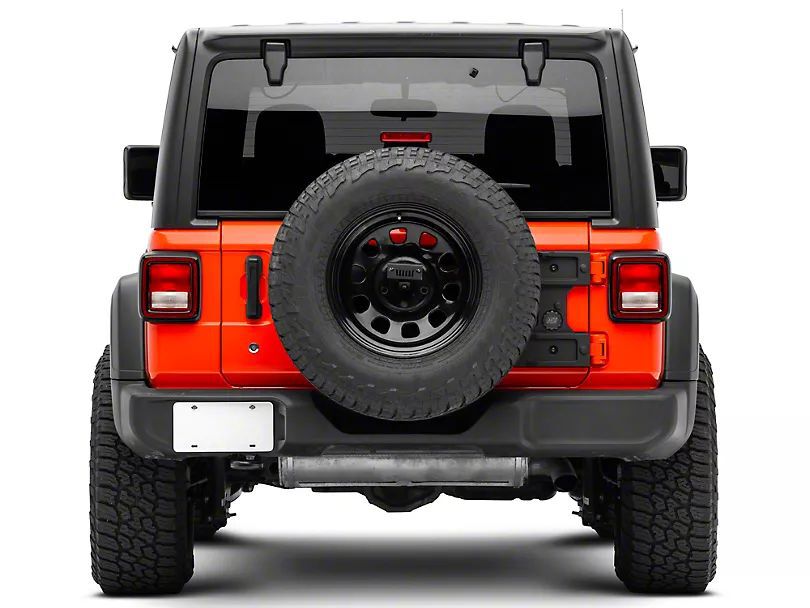 Tailgate Reinforcement and Oversize Spare Tire Carrier (6)