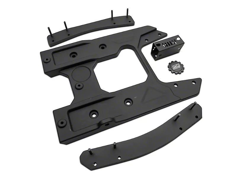 Tailgate Reinforcement and Oversize Spare Tire Carrier (10)