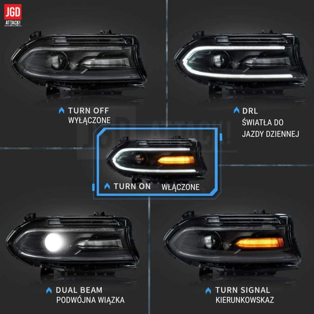 Vland LED Headlights + LED Bulbs (2)