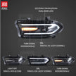 RGB Vland Headlights + Bulbs LED (3)