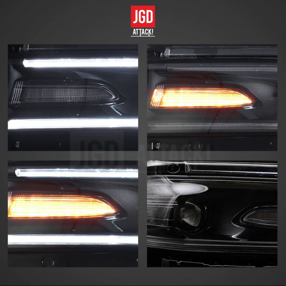 RGB Vland Headlights + Bulbs LED (4)