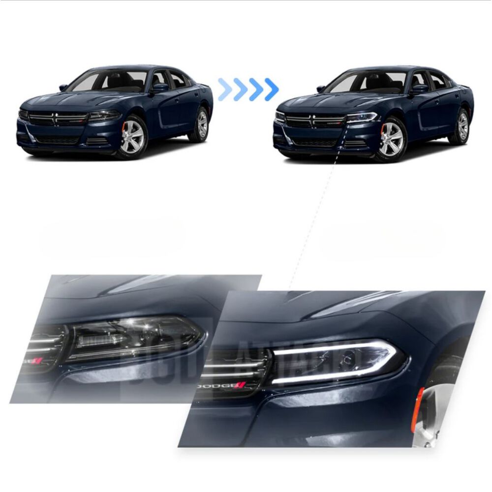 RGB Vland Headlights + Bulbs LED (7)
