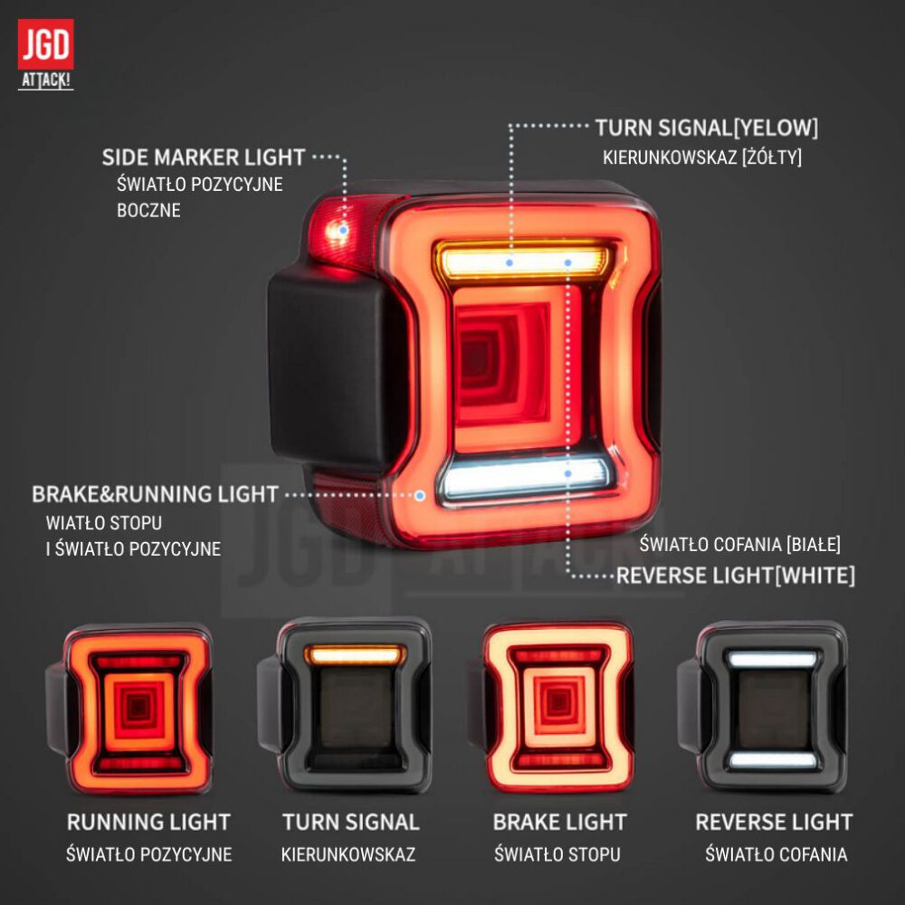 Vland Smoke Black Taillights (5)