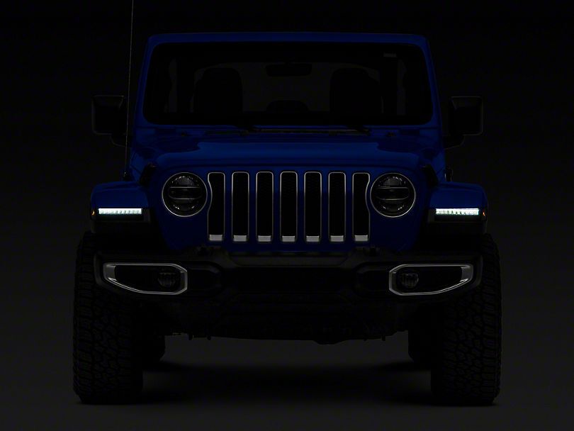 Smoked LED Turn Signals + DRL + Side Markers (WRANGLER JL 18-26) (9)