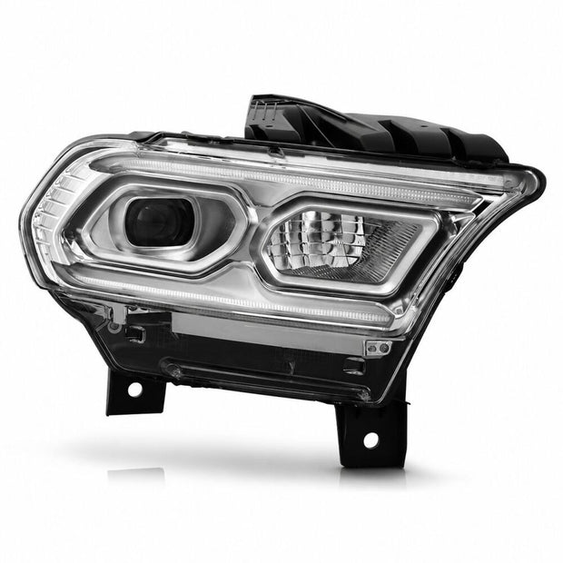 68433780AE CHROME Full LED Projector Headlight (2)