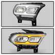 68433780AE CHROME Full LED Projector Headlight (5)