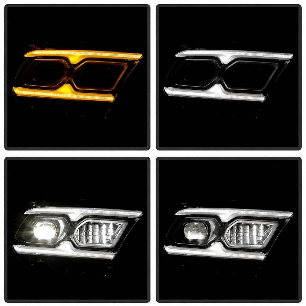 68433780AE CHROME Full LED Projector Headlight (6)