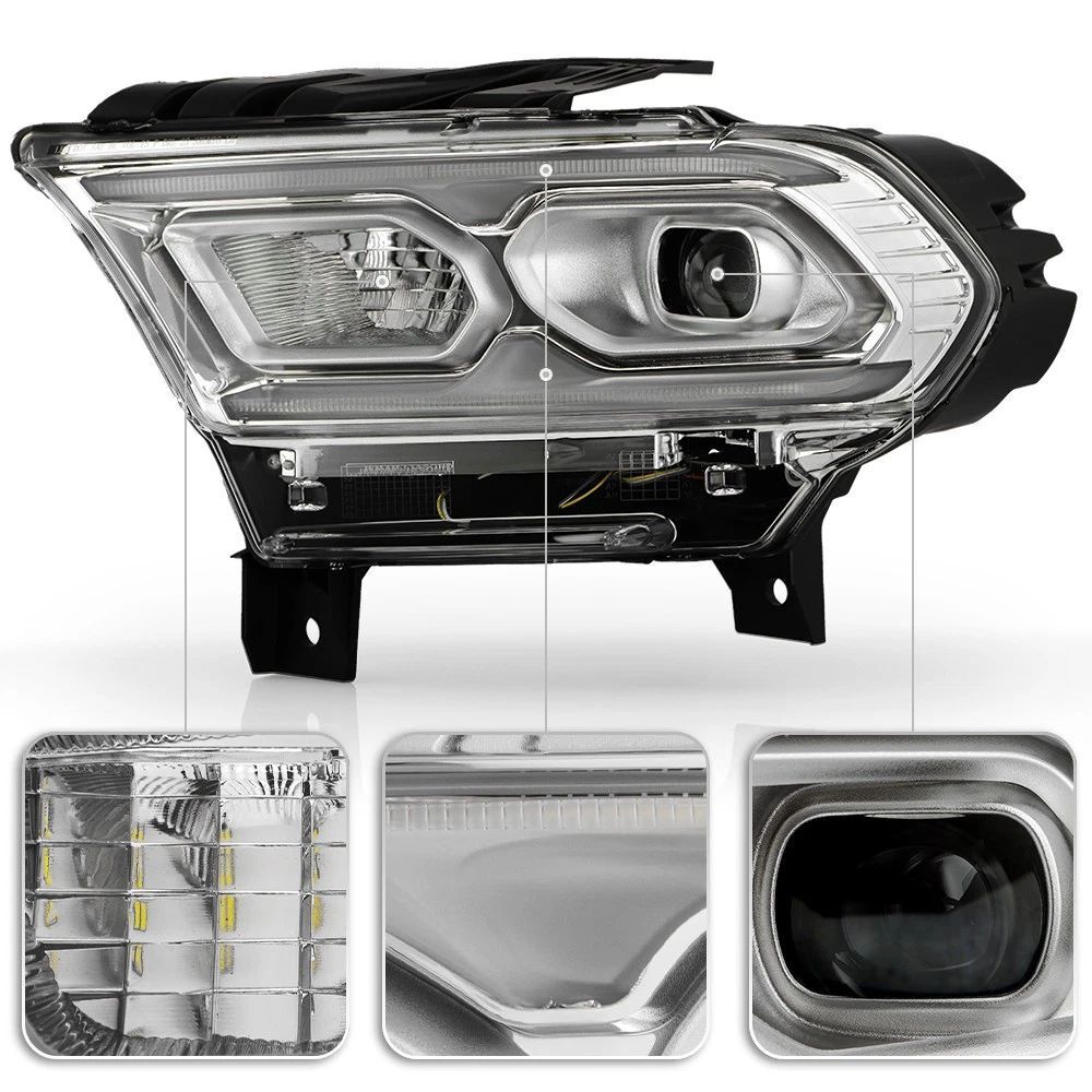 68433780AE 68433781AE CHROME Full LED Projector Headlights (3)