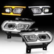 68433780AE 68433781AE CHROME Full LED Projector Headlights (2)