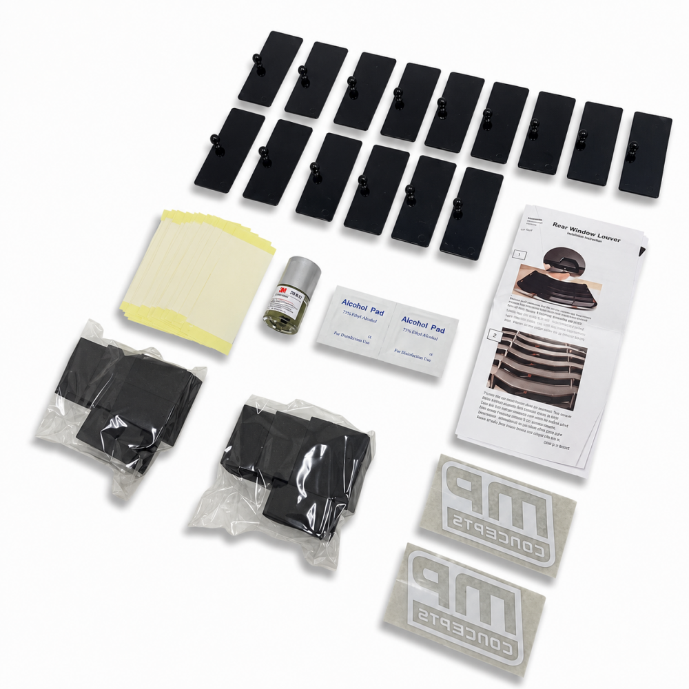 Rear Window Louvers (8)
