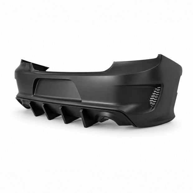 Rear Bumper & Diffuser w/ Fins (2)