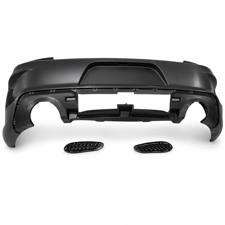 Rear Bumper & Diffuser w/ Fins (7)