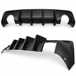 Rear Bumper & Diffuser w/ Fins (8)