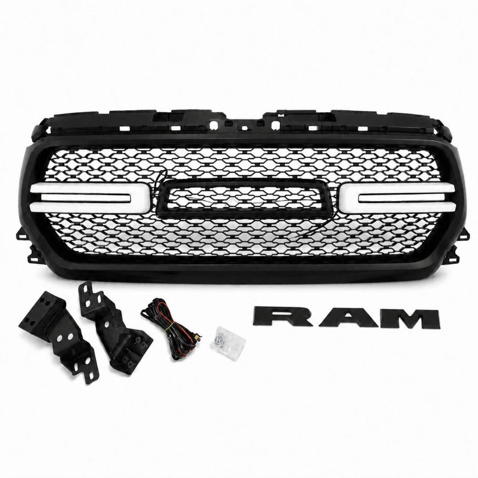 LED Upper Grille With Sequential Turn Signal (2)