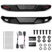 Rear Bumper – Off-Road Idaho – LED Fog Lights (WRANGLER JK 07-17) (4)