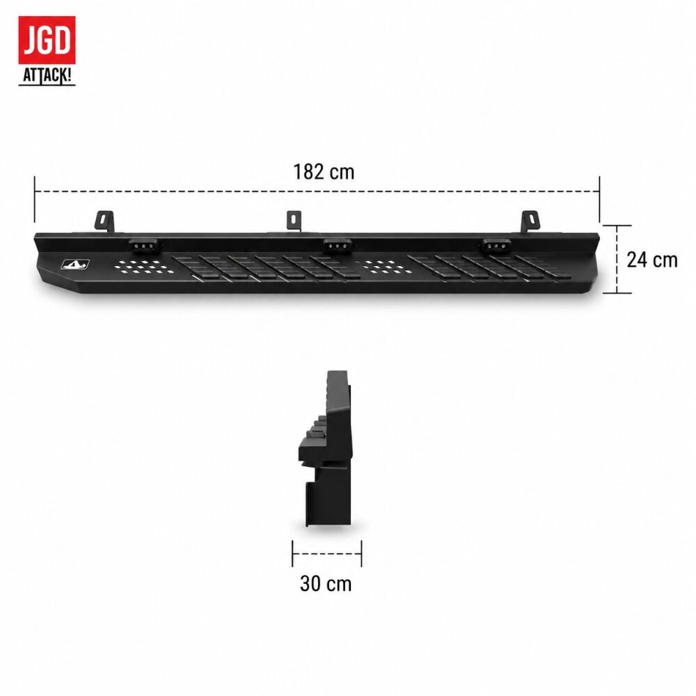 Steel Side Steps with LED (10)